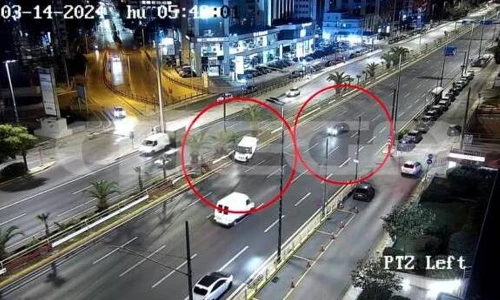 Συγγρού: ΙΧ εμβόλισε φορτηγό που κατέληξε σε διαχωριστική νησίδα